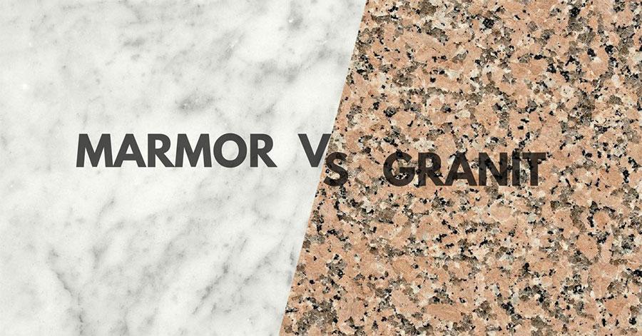 Wann und warum man Marmor oder Granit wählen sollte