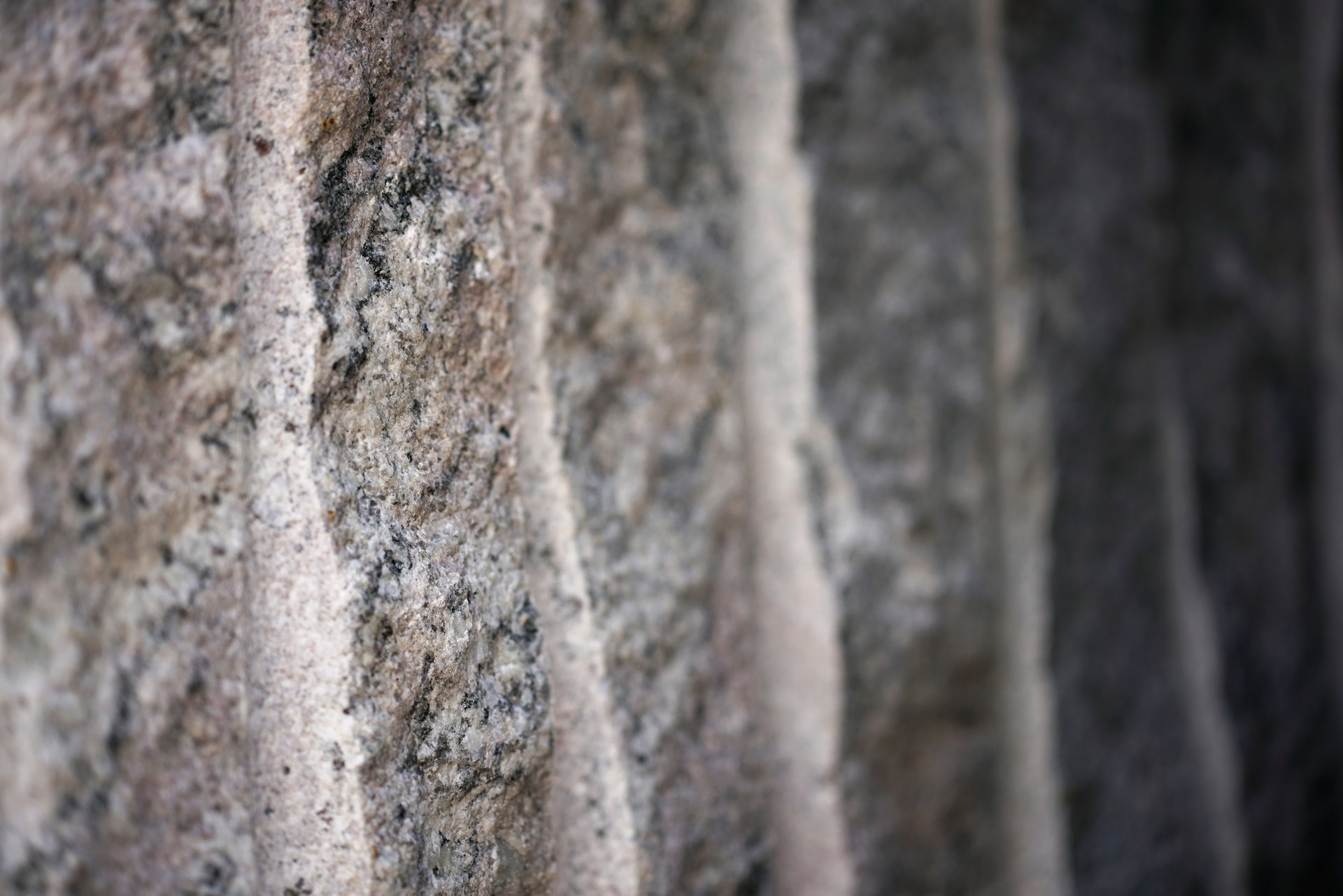 Finishing of natural stone