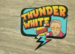 min thunder white pop